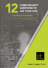 12 Cybersecurity Questions to Ask Your CISO